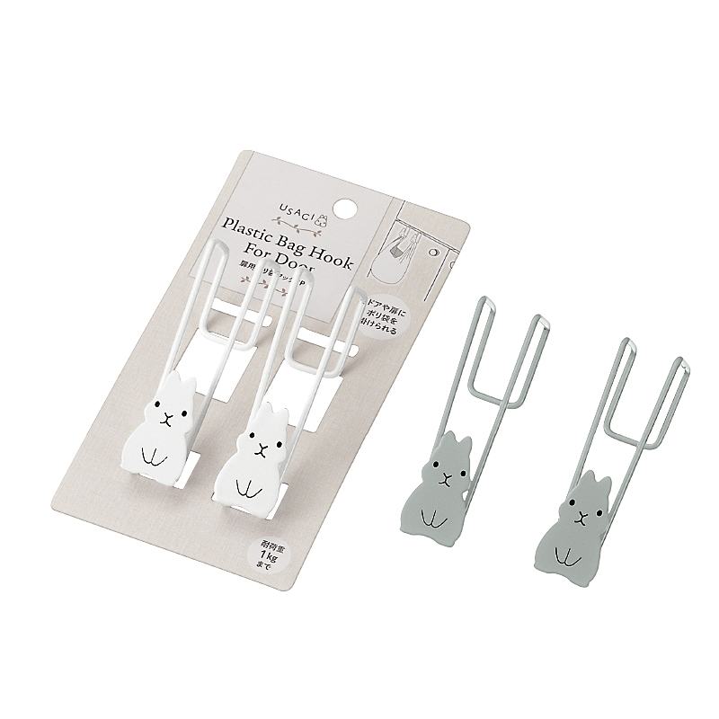 ＵＳＡＧＩ 扉用ポリ袋フック 2P