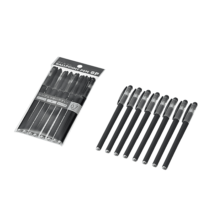 ボールペン ８Ｐ(０.７ｍｍ)