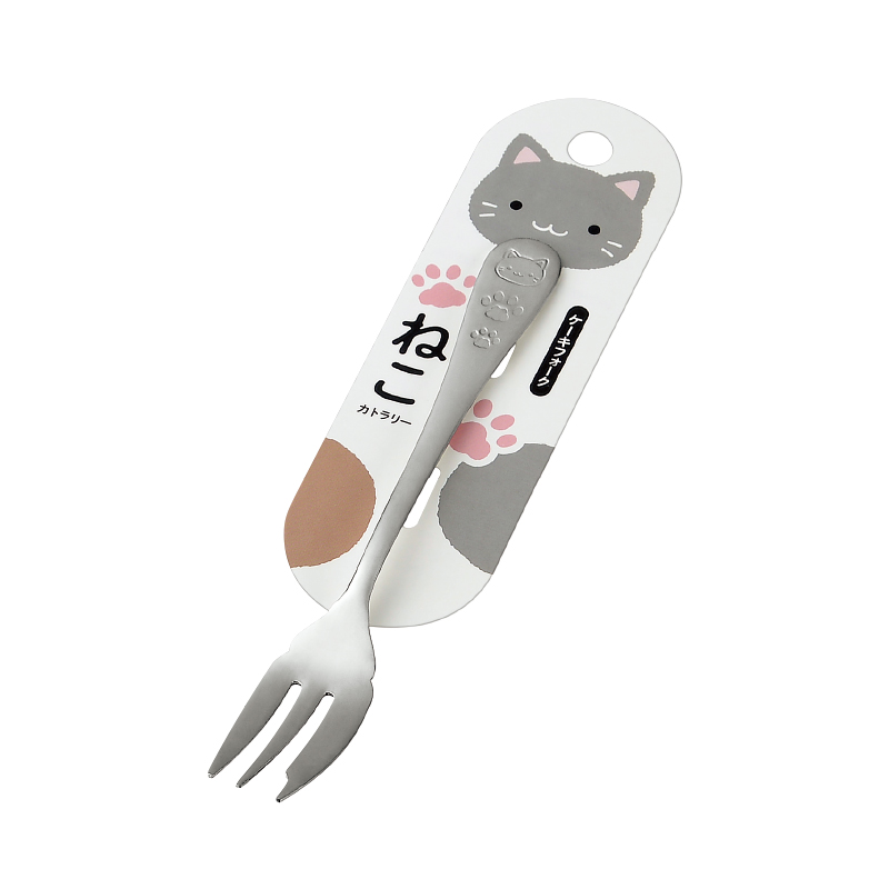 ねこカトラリー ケーキフォーク
