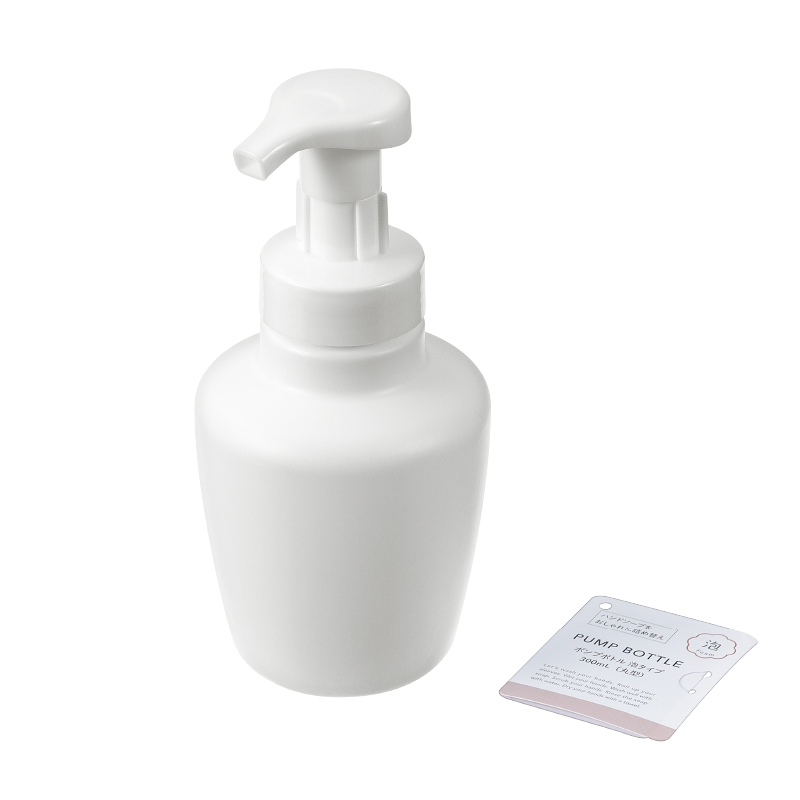 ポンプボトル泡タイプ 300mL(丸型)