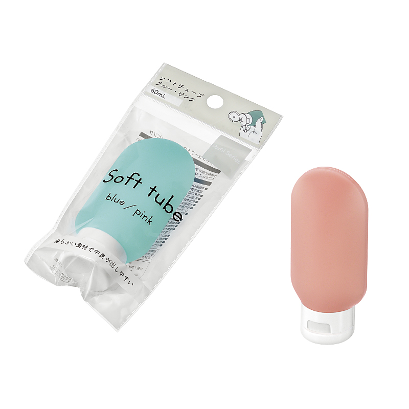 ソフトチューブ ６０ｍＬ
(ブルー・ピンク)